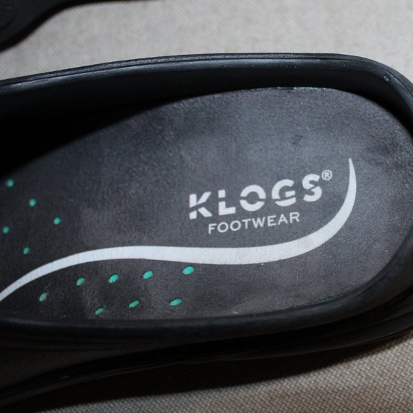 KLOGS FOOTWEAR LITE RUBBER CLOGS - 9 - BLACK NON MARKING/SLIP RESISTANT - Picture 7 of 7